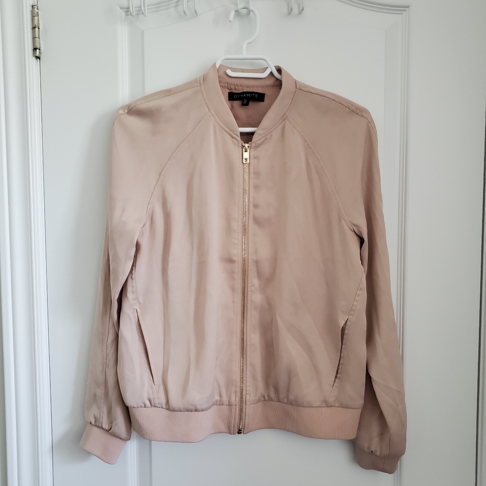 EUC Embroidered Bomber Jacket - Picture 3 of 4